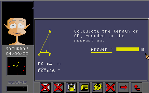 ADI Maths 13/14 atari screenshot