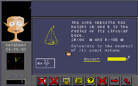 ADI Maths 14/15 atari screenshot