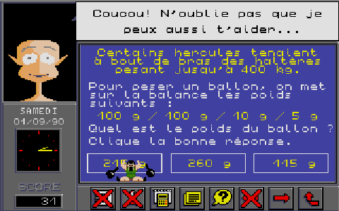 ADI Maths CE1 atari screenshot