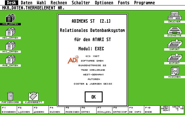 Adimens ST atari screenshot