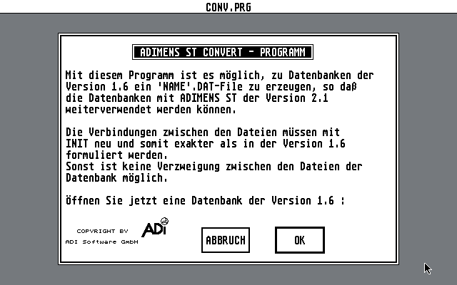 Adimens ST atari screenshot