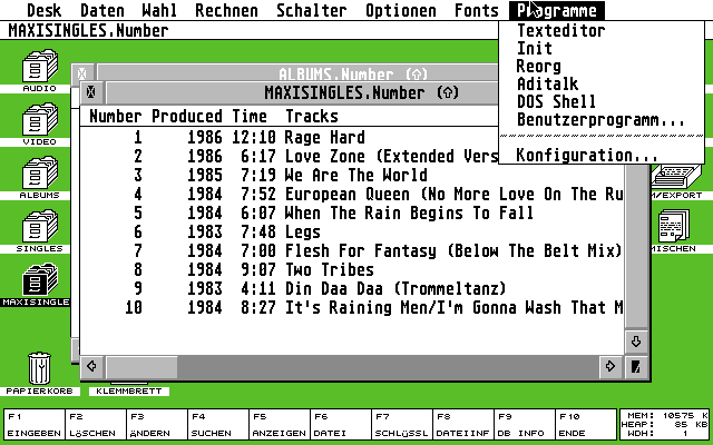 Adimens ST atari screenshot