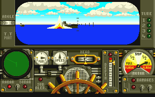 ADS - Advanced Destroyer Simulator atari screenshot