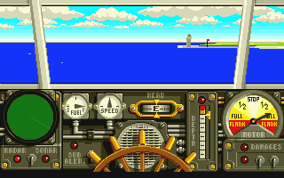 ADS - Advanced Destroyer Simulator atari screenshot