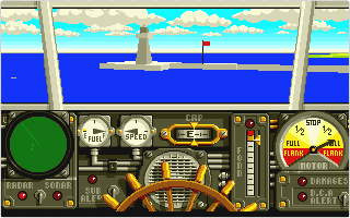 ADS - Advanced Destroyer Simulator atari screenshot