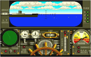 ADS - Advanced Destroyer Simulator atari screenshot