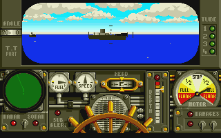 ADS - Advanced Destroyer Simulator atari screenshot