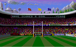 Advanced Rugby Simulator atari screenshot