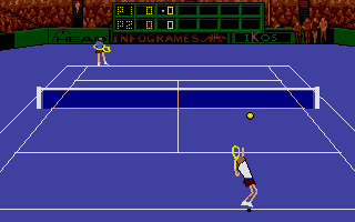 Advantage Tennis atari screenshot