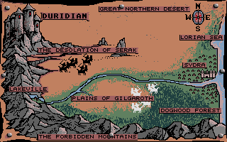 Adventures of Maddog Williams in the Dungeons of Duridian (The) atari screenshot