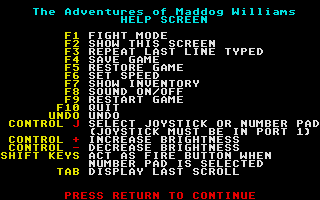 Adventures of Maddog Williams in the Dungeons of Duridian (The) atari screenshot