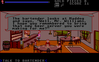 Adventures of Maddog Williams in the Dungeons of Duridian (The) atari screenshot