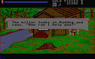 Adventures of Maddog Williams in the Dungeons of Duridian (The) atari screenshot