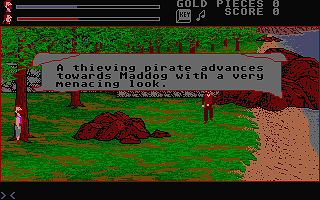 Adventures of Maddog Williams in the Dungeons of Duridian (The) atari screenshot