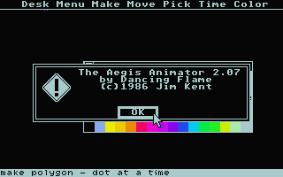 Aegis Animator atari screenshot