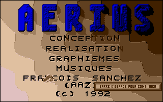 Aerius atari screenshot