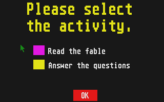Aesop's Fables atari screenshot