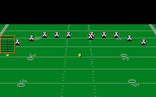 AFL Pro Football atari screenshot