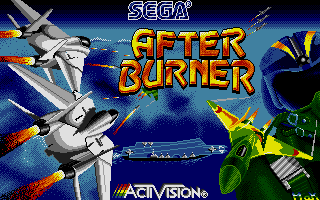 After Burner atari screenshot