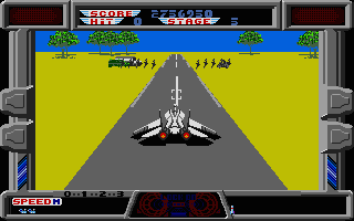 After Burner atari screenshot