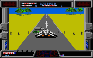 After Burner atari screenshot