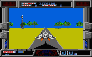 After Burner atari screenshot