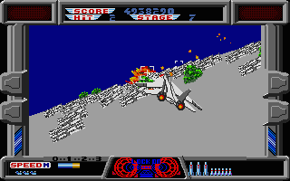 After Burner atari screenshot