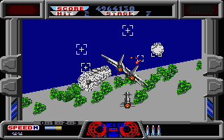 After Burner atari screenshot