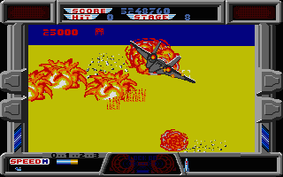 After Burner atari screenshot