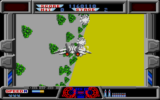 After Burner atari screenshot