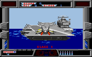 After Burner atari screenshot