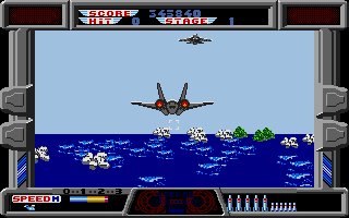 After Burner atari screenshot