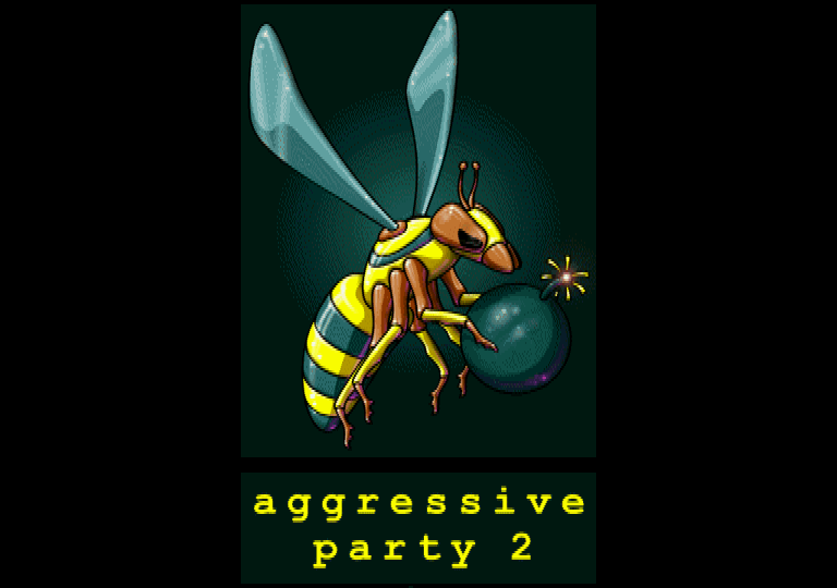 Aggressive Party II Invitation [Falcon030] atari screenshot