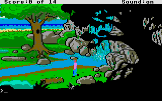 AGI Quest I - The Computer Game atari screenshot