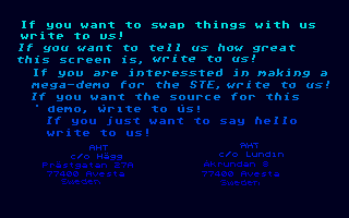 Aht on STe atari screenshot