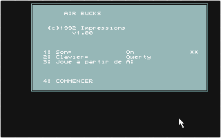 Air Bucks atari screenshot