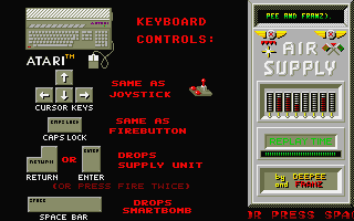 Air Supply atari screenshot