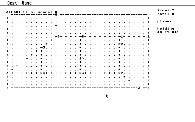 Air Traffic Controller atari screenshot