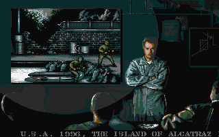 Alcatraz atari screenshot