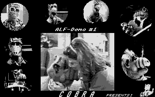 Alf-Demo #1 atari screenshot