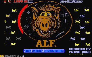 ALF - The First Adventure atari screenshot