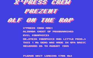 Alf on the Rap — screenshot 1