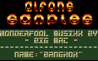 Alfons' Greatest Samples - Part III atari screenshot