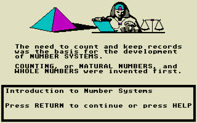 Algebra I - Volume 2 atari screenshot