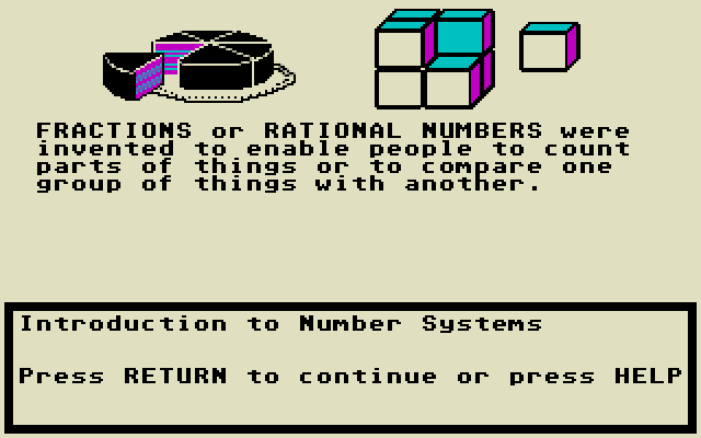 Algebra I - Volume 2 atari screenshot