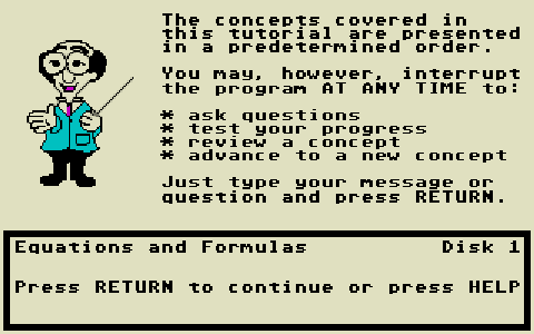 Algebra II - Volume 1 atari screenshot