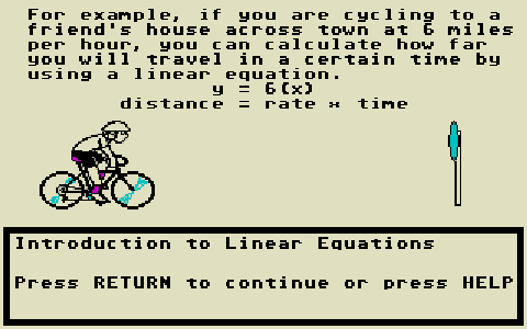 Algebra II - Volume 2 atari screenshot