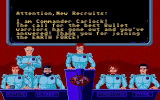 Aliants - The Desperate Battle for Earth atari screenshot