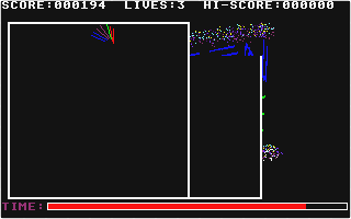 Alien Blockade atari screenshot