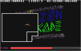 Alien Blockade atari screenshot